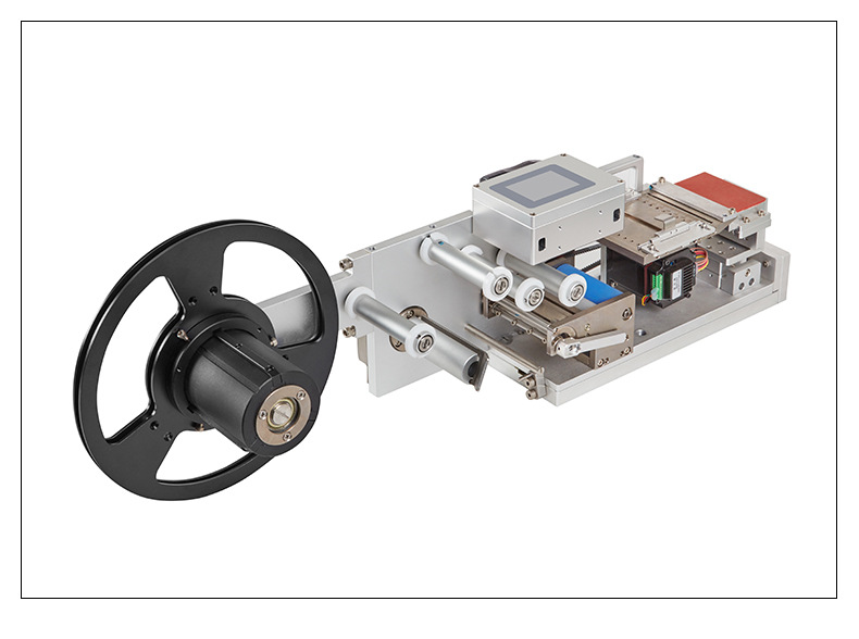 标签飞达送料器 卧式2轴前推飞达 前推式标签飞达自动标签剥离机