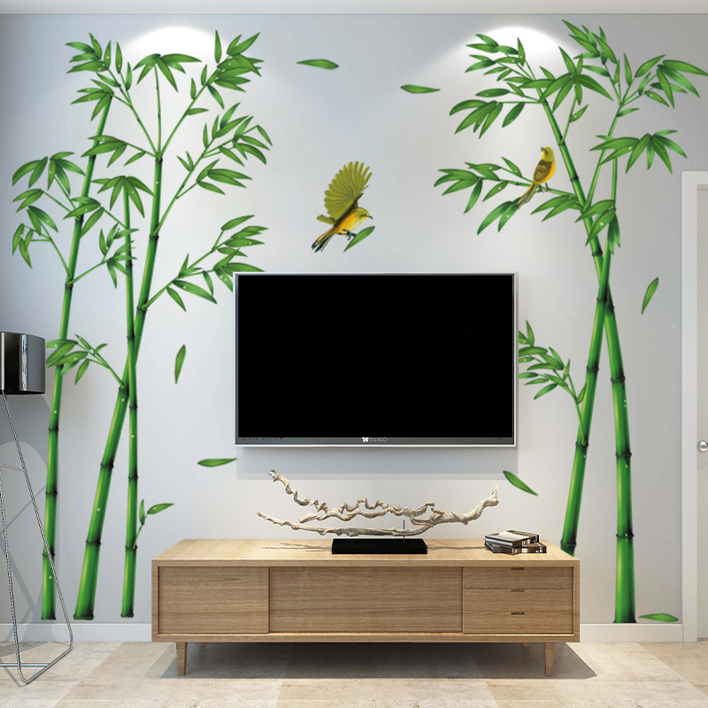 墙面墙贴纸电视背景墙自粘墙上装饰品客厅图案墙纸3d立体墙壁贴画