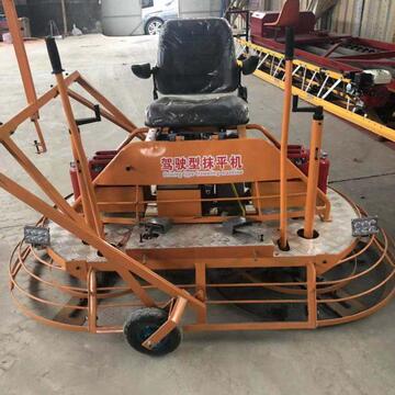驾驶式柴油 双圆盘抹光机 水泥路面抹光机 1米机电抹子 双盘抹面