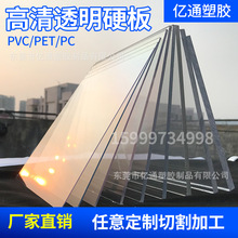 透明pvc塑料板耐高温透明板透明塑料片阻燃透明pc板硬胶板PVC圆片