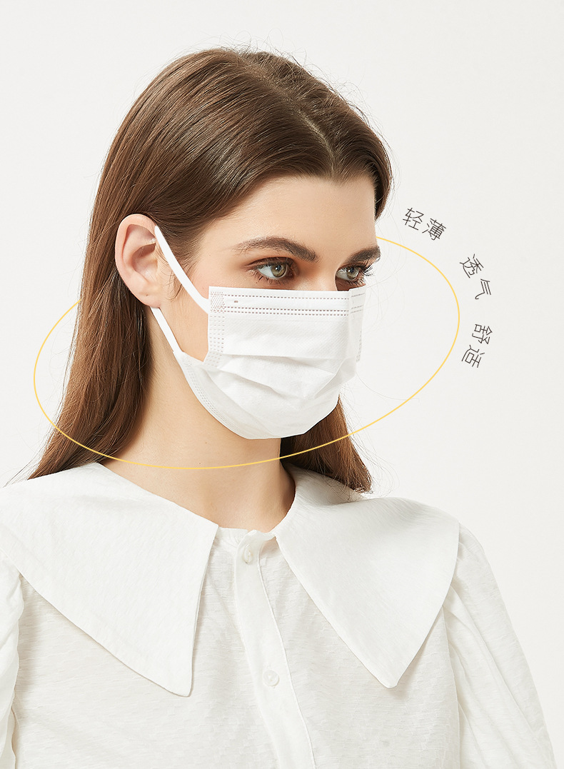 一次性医用外科口罩独立包装灭菌型医生医护专用正品泡泡纱耳带