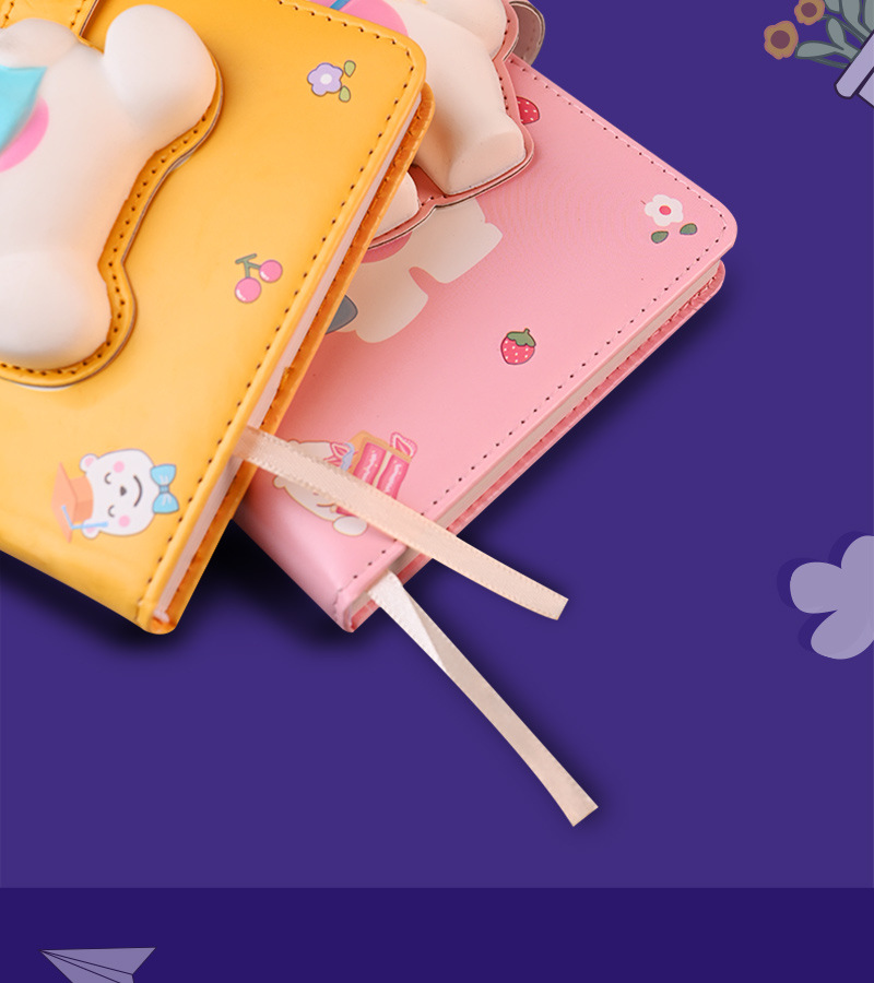 解压本减压本笔记本可爱少女心手账本套装高颜值新款网红卡通创意