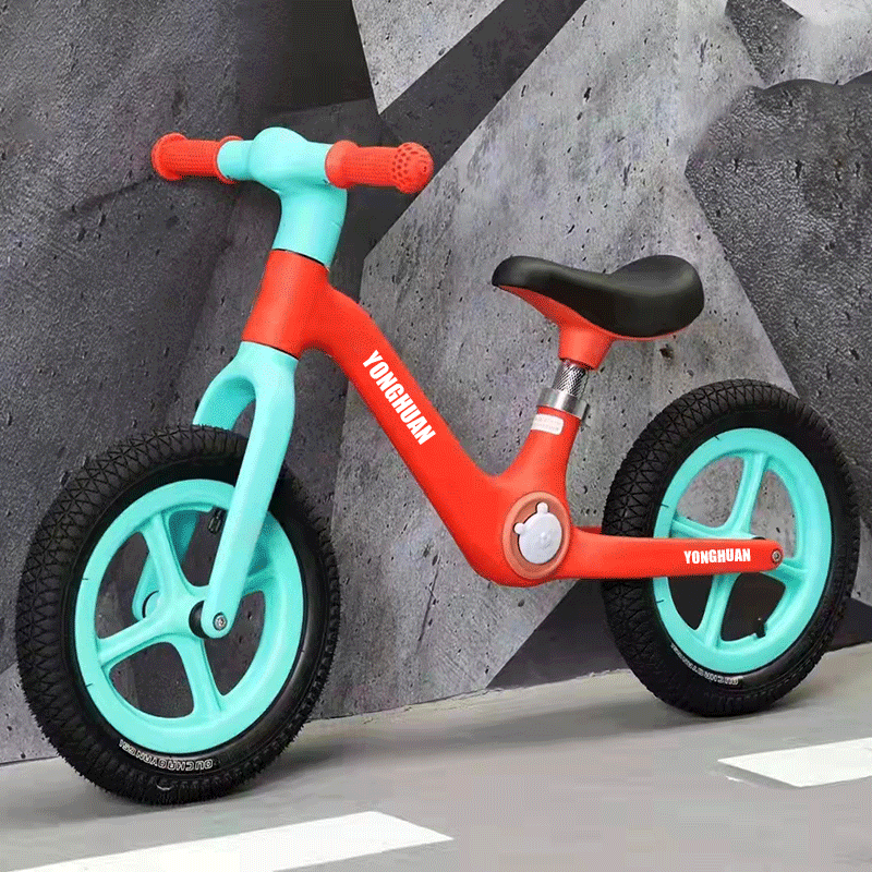 新款尼龙平衡车儿童平衡车无脚踏滑步车12寸14寸3-6岁外贸出口