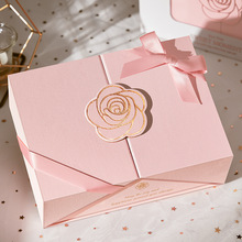 生日盒精致小盒子伴手礼礼盒空盒口红礼品盒包装盒大号高级感
