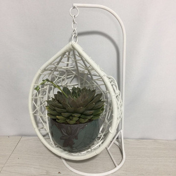 bg54篮藤编柳编手吊篮编织篮子插花花篮装饰摆件手工花篮热卖批发