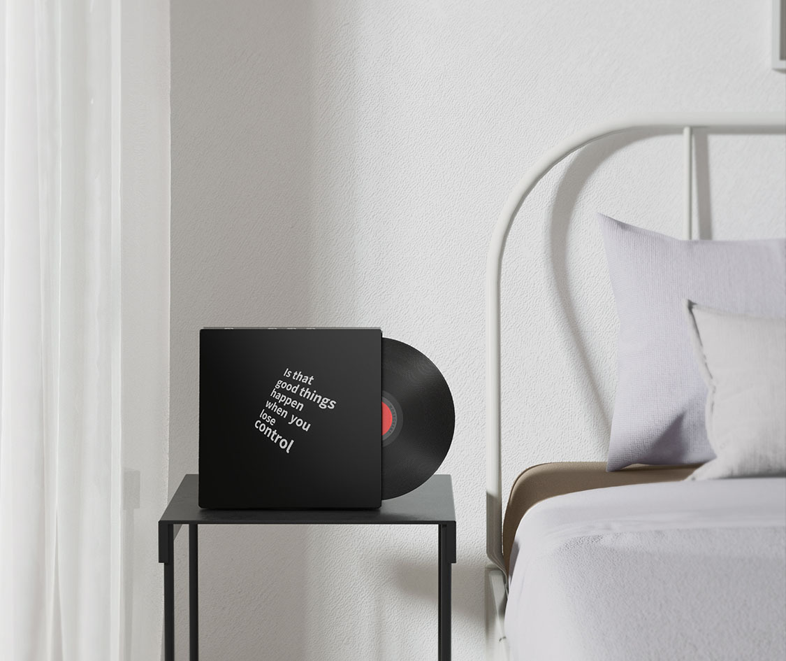 morrorart壁画蓝牙音箱t1悬浮歌词桌面低音炮复古黑胶片字幕音响