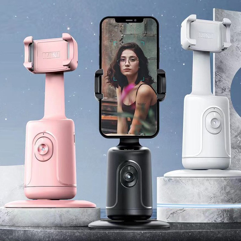 new cross-border intelligent ai face recognition 360 mobile phone ptz live selfie and shooting artifact panoramic anti-shake