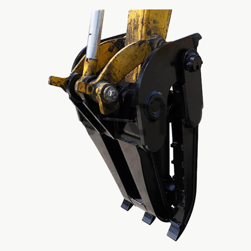 抓木器是专门针对挖掘机特定的工作需求而自主设计,研发,制挖掘机抓