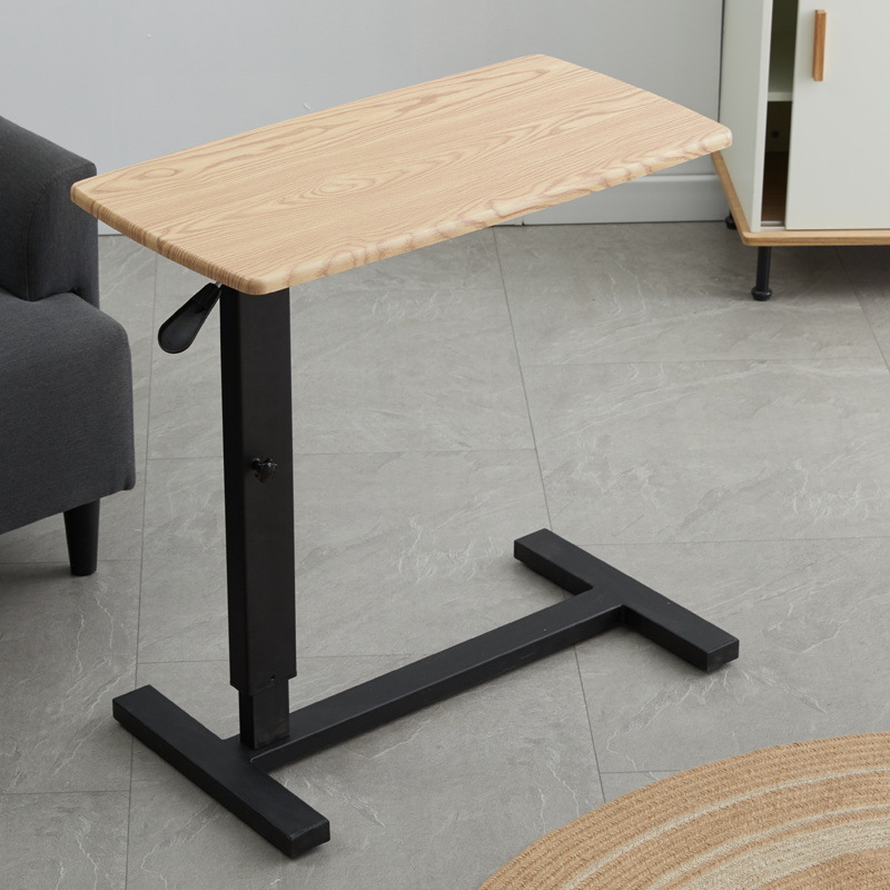 可移动床边桌侧边款实木可折叠笔记本电脑升降桌床上沙发懒人书桌