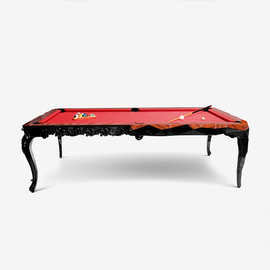 葡萄牙轻奢实木桌球台Bocadolono会所别墅家用标准式斯诺克台球桌