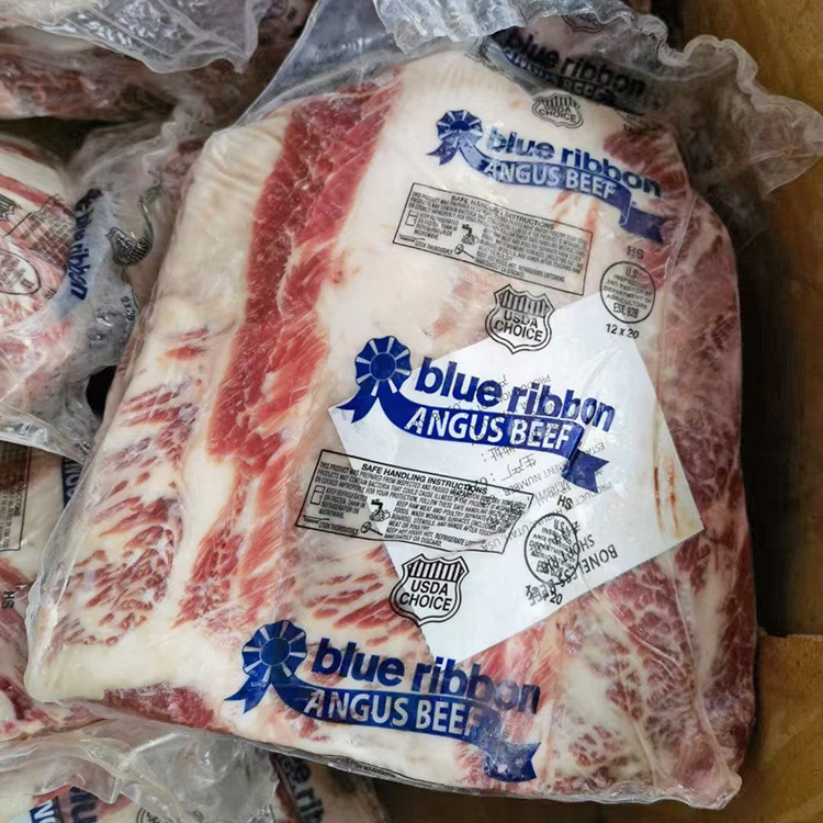 美国jbs628厂blueribbon安格斯精选牛小排烤肉火锅中西餐酒店食材