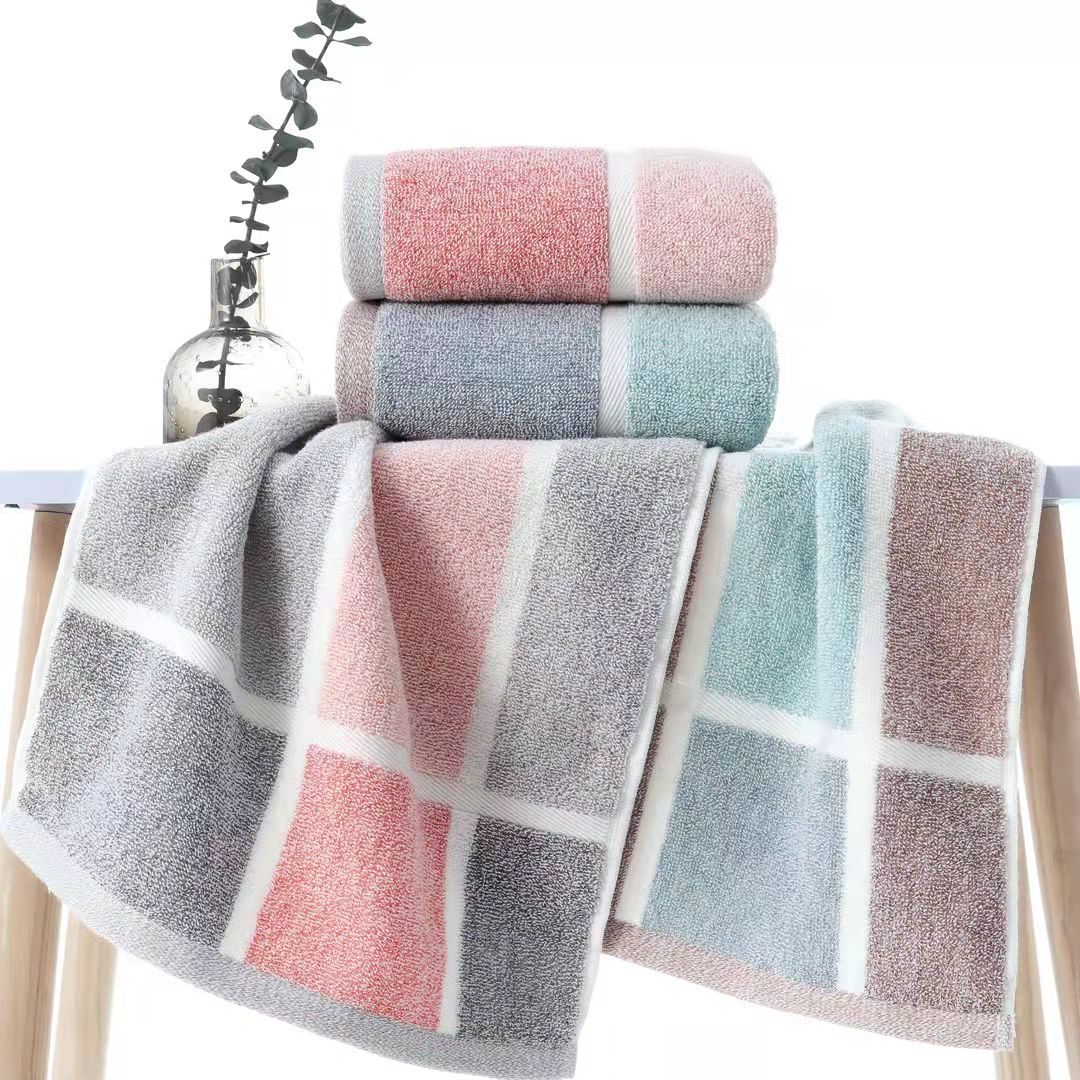 Regent Yarn Towel Cotton Wholesale Lint-Free Household Soft Absorbent Face Washing Towel Cotton Wholesale Towels Stall