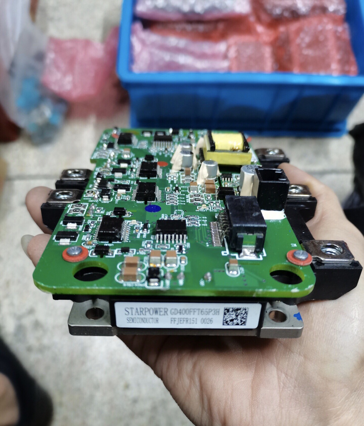 新能源汽车igbt模块gd400fft65p3h板型hp1-38jt-v1.