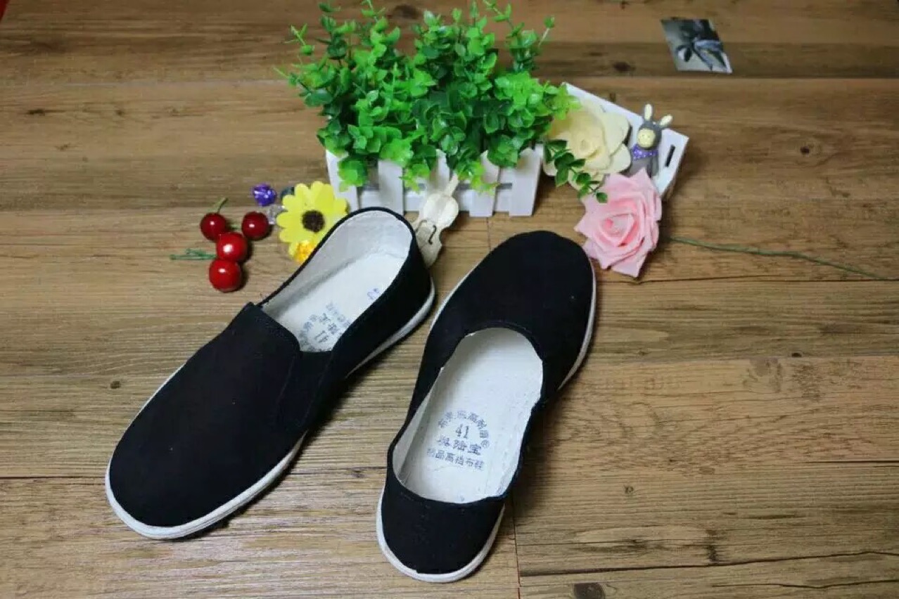 正品奥陆宝布鞋男夏季透气布鞋老北京千层橡胶底耐磨防滑工作布鞋