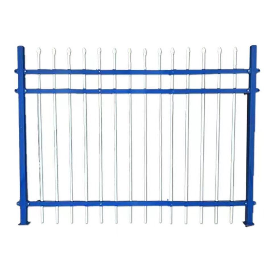 锌钢护栏围栏铁艺栅栏小区庭院别墅防护栏厂区围墙隔离栏厂区