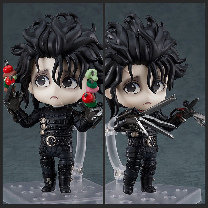 电影q版 机器人 粘土人#1873 爱德华 剪刀手 可动人偶 盒装手办