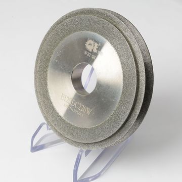 qlidia奇利金刚石锉刀利优磨刀机砂轮e12sdc220w高精度砂轮片