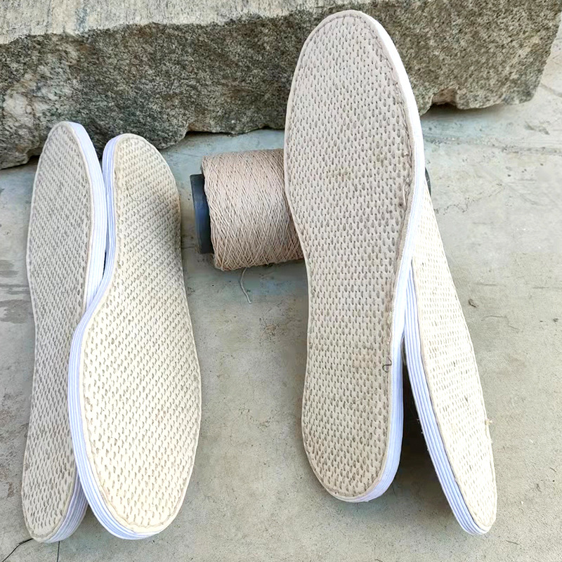 0成交23双定 制批发手工千层底 布鞋麻绳纳底鞋底相巾底圆口男底女底