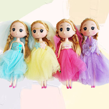 批发娃娃玩偶童心芭比洋娃娃 bjd女孩仿真公主儿童玩具