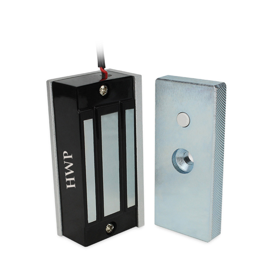 60kg磁力锁 电磁锁 电锁门锁门禁锁电磁吸锁100lsb magnetic lock