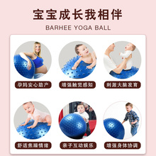 瑜伽球健身球减肥加厚防爆儿童感统训练大龙球宝宝滚背按摩球