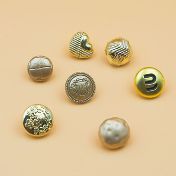 合金金属纽扣挂金沙仿金衬衫西装扣子正装高档手缝扣大衣辅料扣