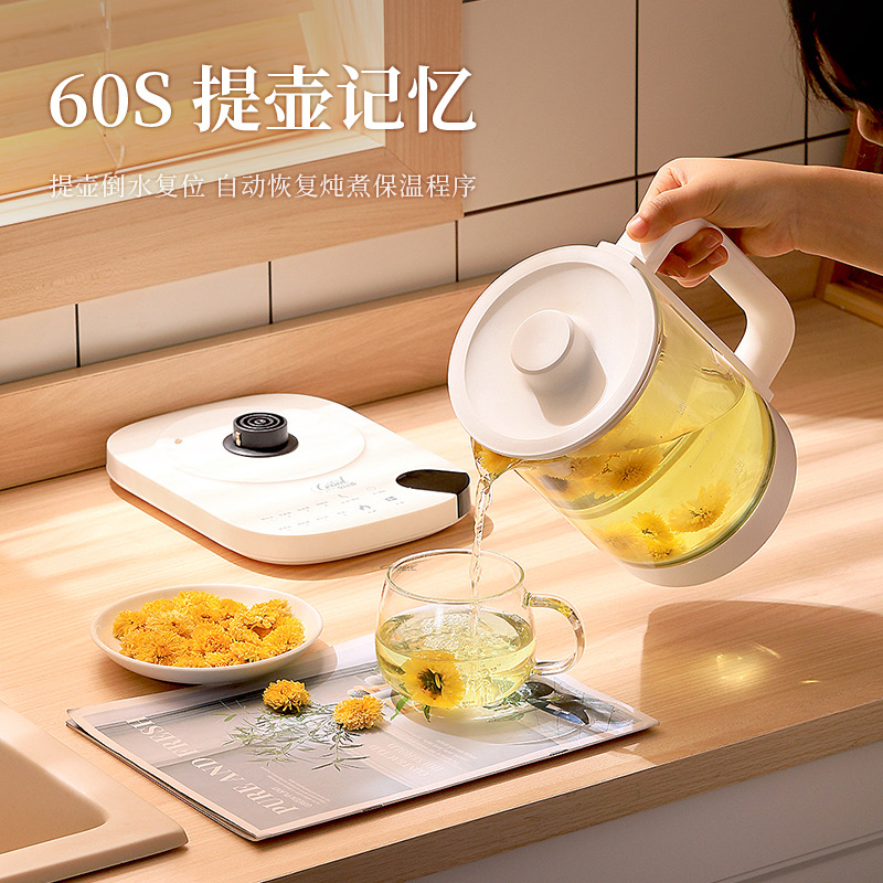 Ceool President Miss Smart Health Pot Home Multi-Functional Glass Tea Maker Office Electric Kettle