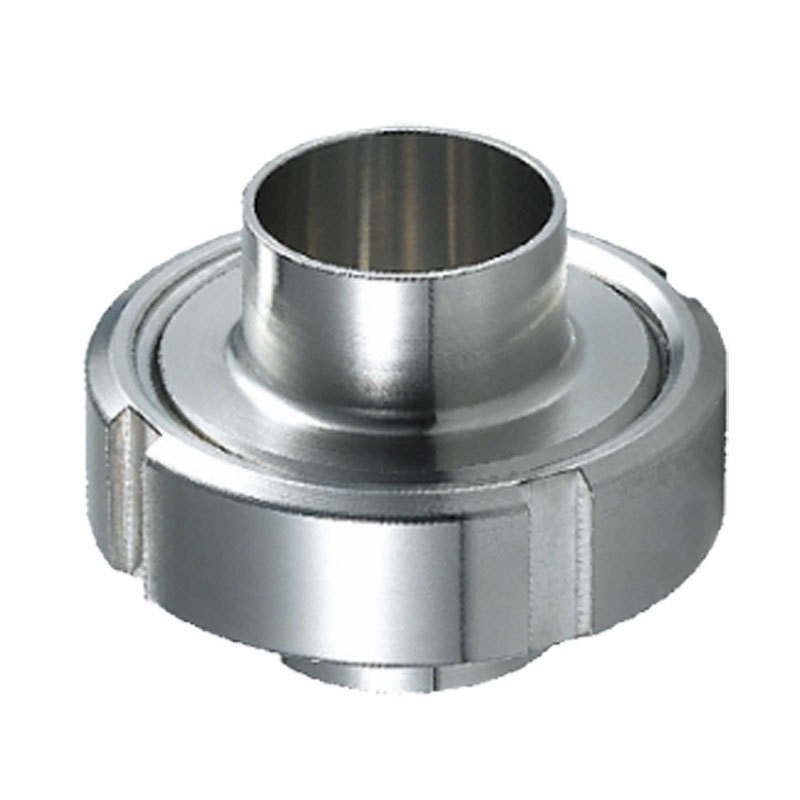 304不锈钢卫生级活接头 紧固螺栓接头316l不锈钢焊接抛光管道配件