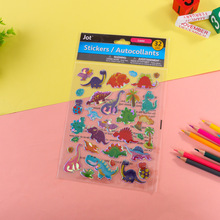 厂家批发大号儿童卡通贴纸3D立体泡泡贴 赠品动漫贴画 可印制LOGO