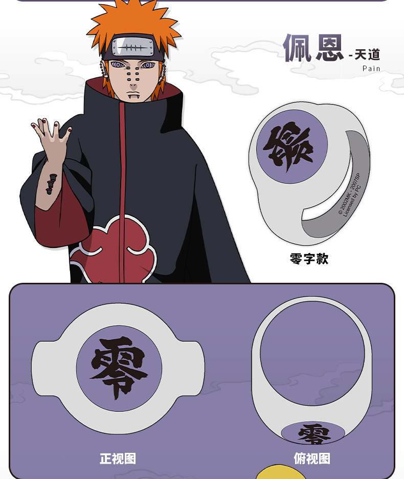 拼色尺码中国码18码(美国9码)颜色宇智波鼬-朱,大蛇丸-空,迪达拉-青