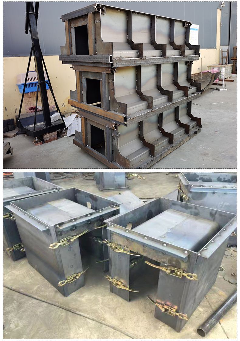 预制流水槽模具u型流水槽钢模具市政排水槽钢模具排水沟水泥模具