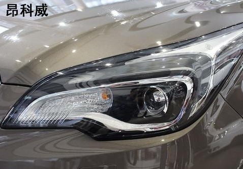 适用于别克14-17昂科威前大灯罩 2015款昂科威改装专用前大灯面罩
