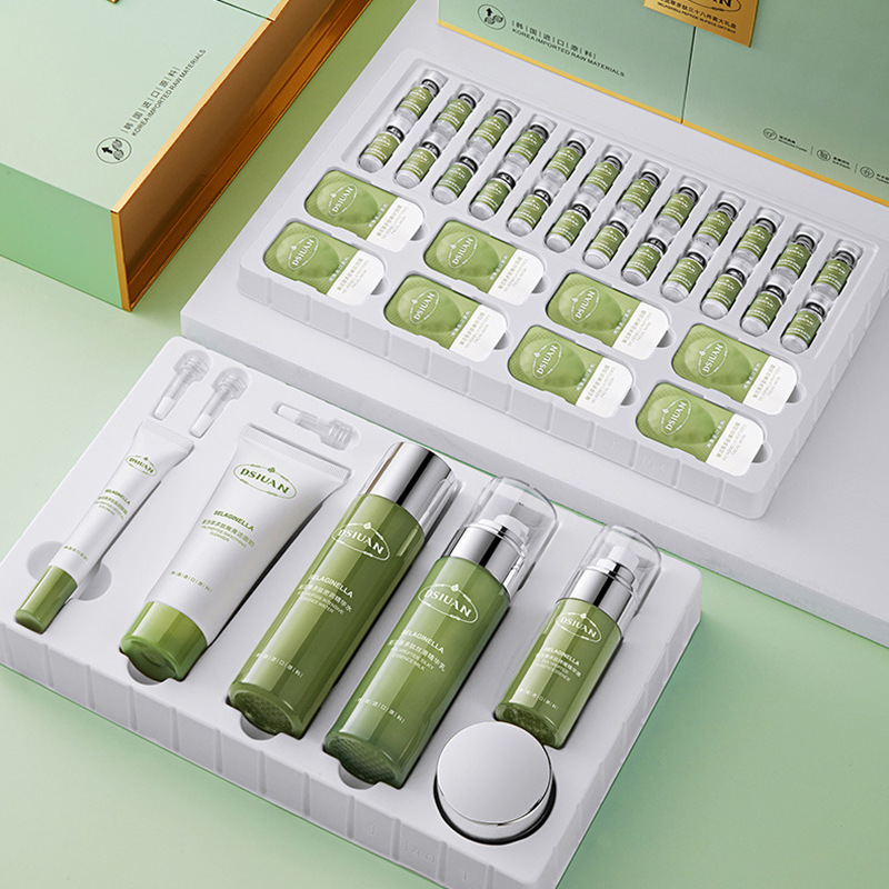 蒂诗颜复活草多肽三十八件套补水保湿平衡水油奢护水嫩套装化妆品