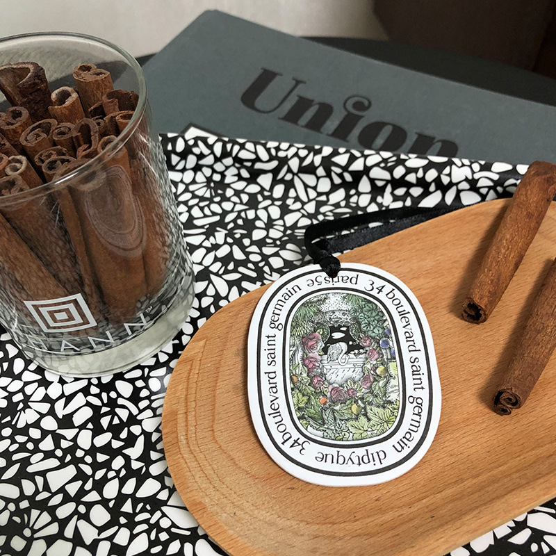 diptyque蒂普提克网红车载扩香浆果香氛香薰汽车香片车内香水挂件