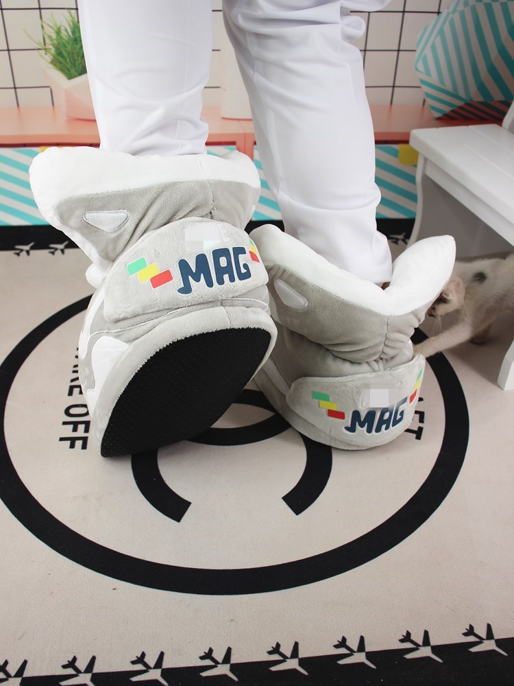 大脚丫棉拖鞋女秋冬情侣男女家居室内爪子恶搞棉鞋子冬季保暖鞋