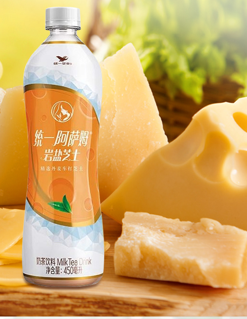 统一阿萨姆奶茶500ml*15瓶整箱奶绿岩烧芝士饮品原味奶茶饮料年货