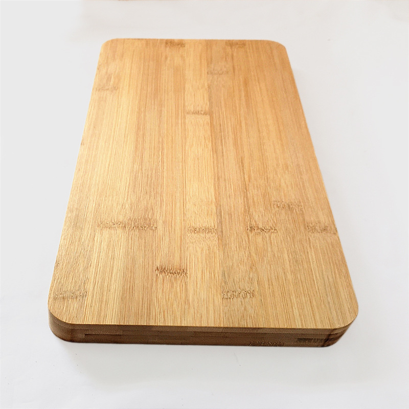 定制长竹木板材 圆弧角胶合竹板片 长正方形竹压板材隔板搁板模型
