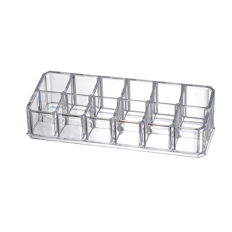 Transparent PS Cosmetics Desktop Dresser Finishing Box Storage Box Open Lipstick Canned Nails Storage Box