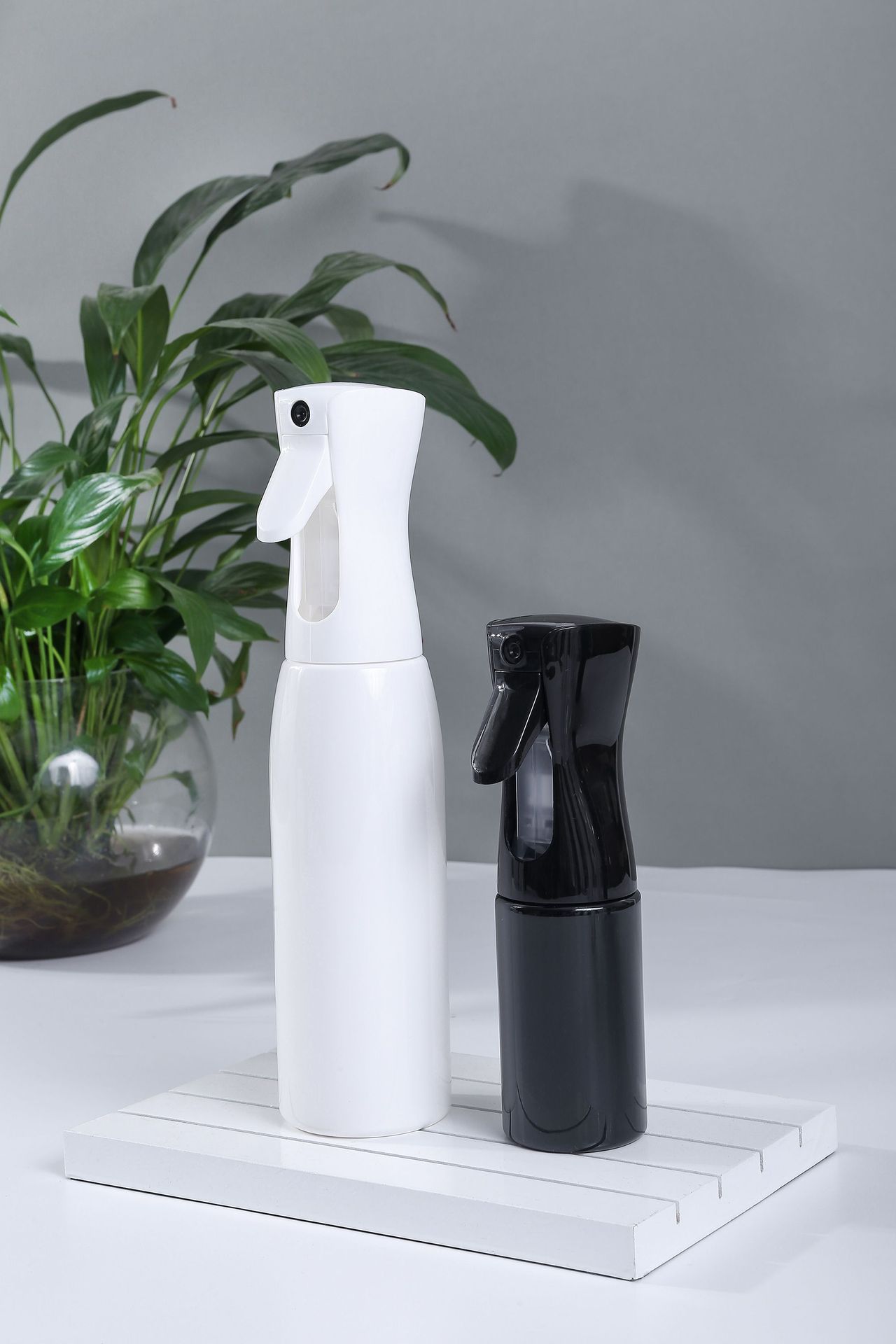 现货200ml300ml细雾持续喷雾瓶 园艺浇花高压喷水壶 美发喷壶