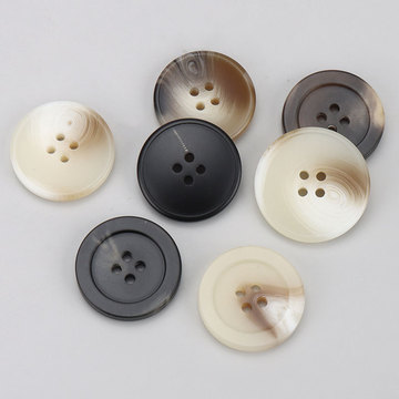 树脂纽扣高档羊绒毛衣睡衣装饰扣黑色大衣女扣西装毛呢风衣男扣子