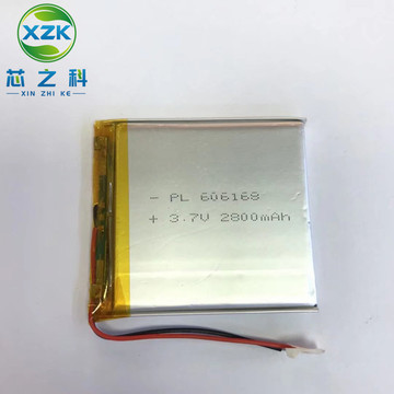 充电宝电芯606168聚合物锂电池2500mah 3.