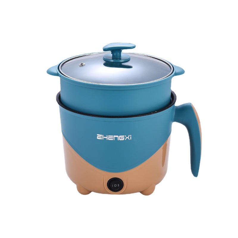 Multi-Functional Electric Cooker Student One-Piece Cooking Noodles Electric Hot Pot Internet Celebrity Small Electric Pot Mini Rice Cooker Dormitory Pot