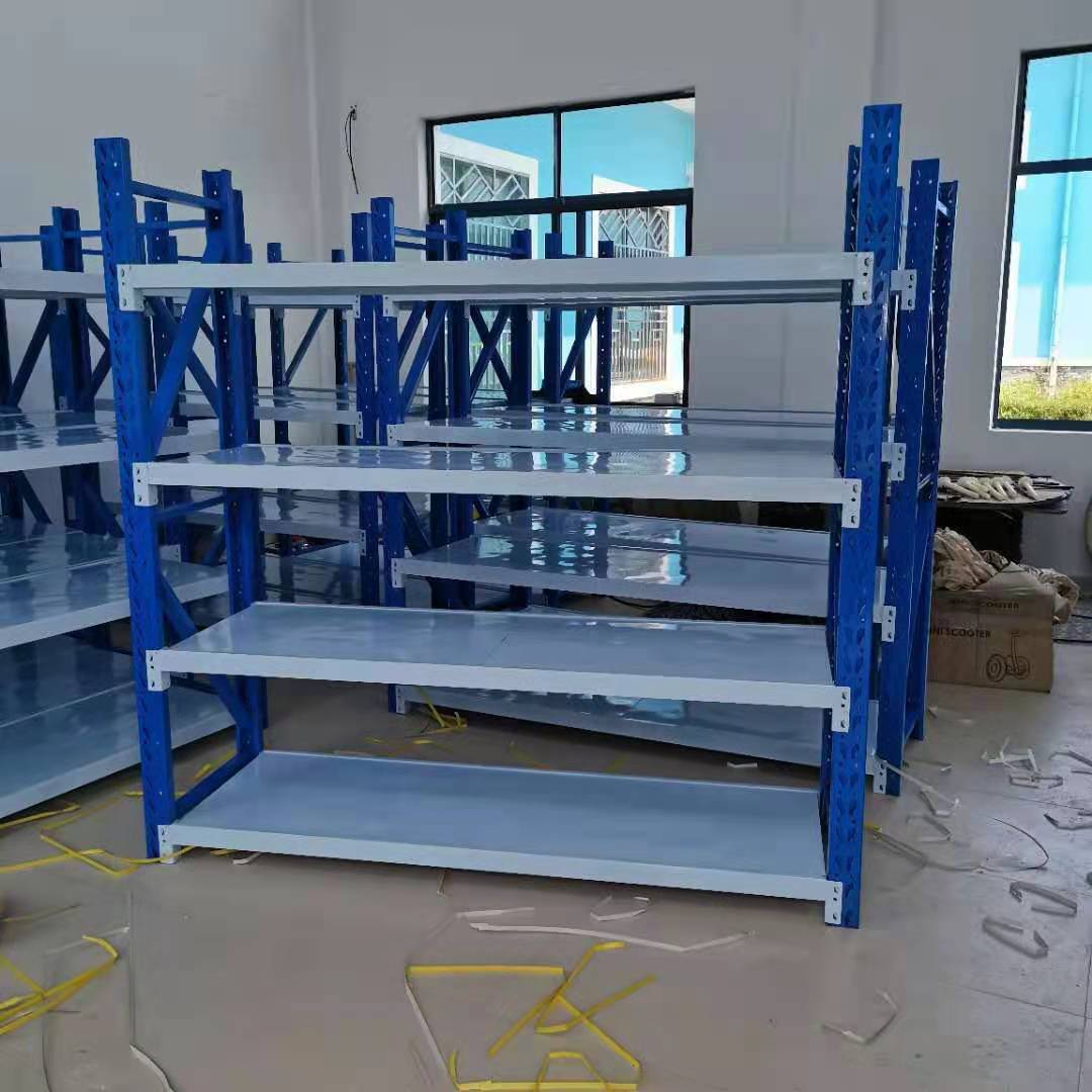 货架中型仓储工厂仓库五金货架组装置物架铁架子储物展示架200kg