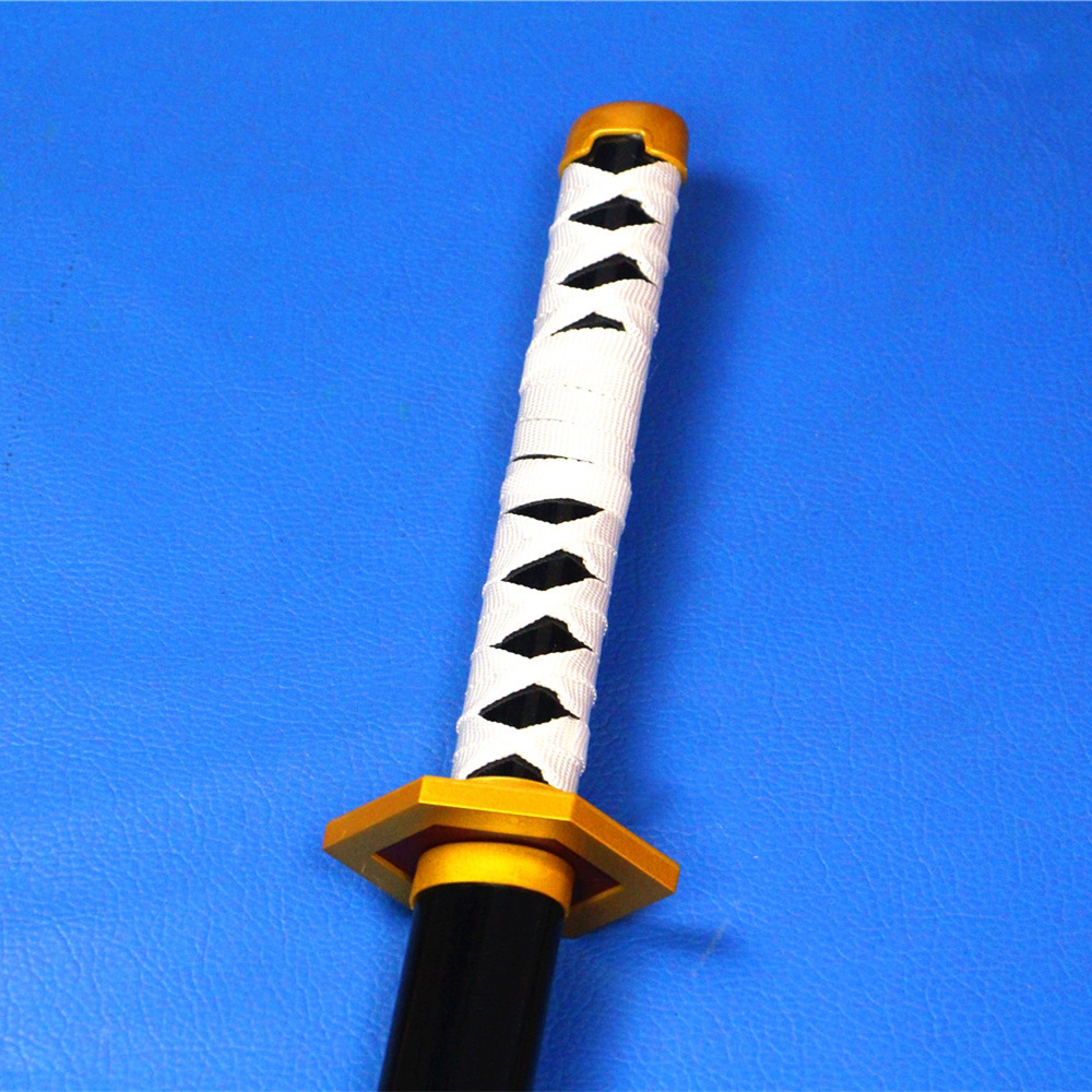 酷牛动漫 鬼灭之刃刀周边 竹刀身婧兔刀道具刀鞘日轮刀木刀未开刃