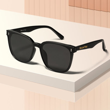 丹阳眼镜新款BV67001超轻TR太阳镜时尚偏光遮阳镜女墨镜黑框灰片