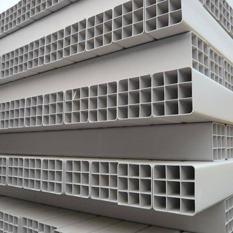 源头厂家 pvc九孔格栅管 弱电通讯管材 光纤光缆保护管矩形护套管