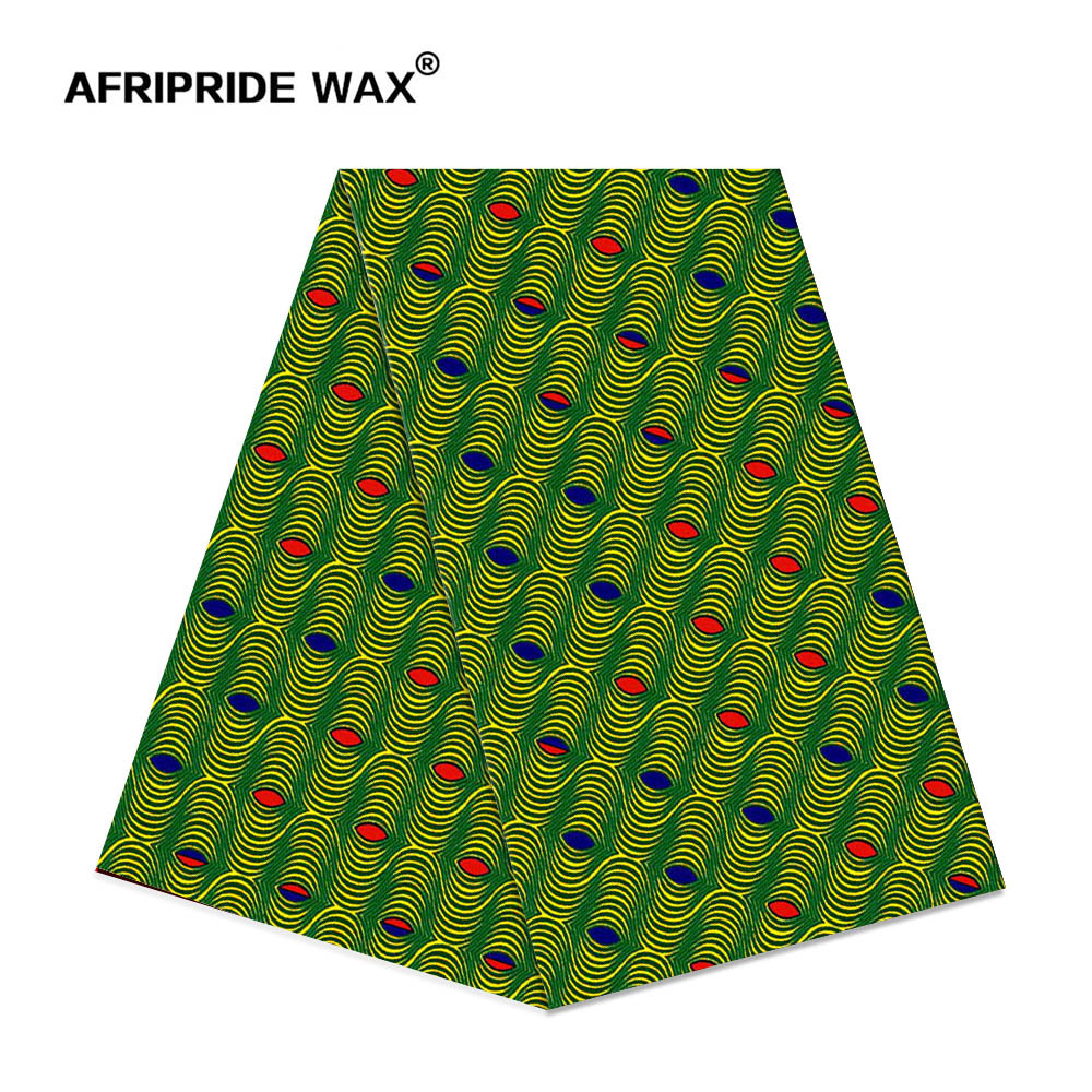 Foreign Trade Wholesale African Double-Sided Printing Cotton Batik Fashion Fabric Afripride Wax