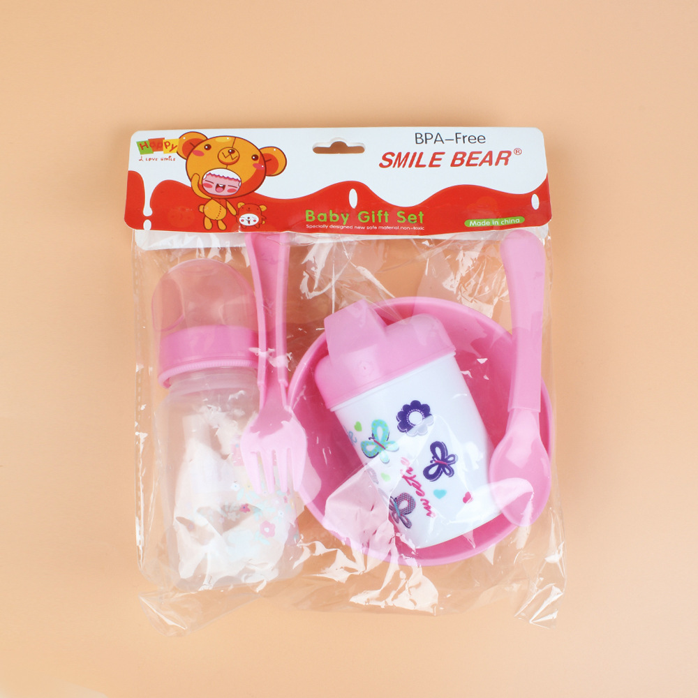 Cross-Border Exclusive for Newborn Standard Caliber Anti-Flatulence Pacifier Pp Feeding Bottle Combination Set 125ml250ml