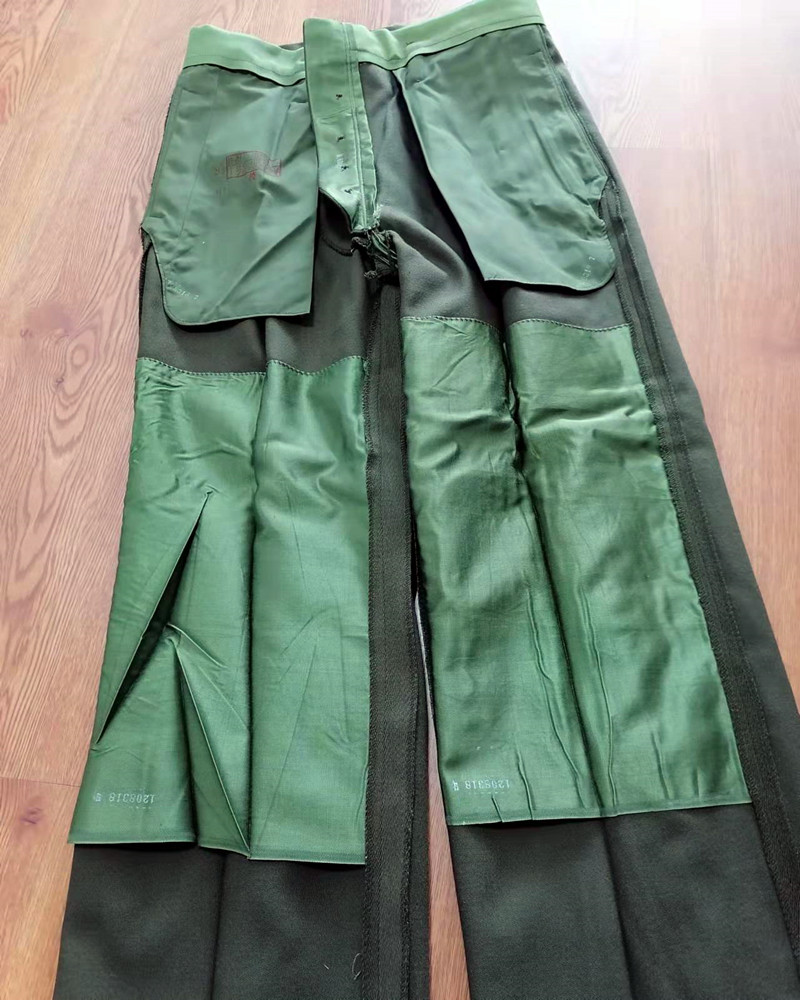 批发正品87校官马裤呢冬常服老式中山装毛呢中山服军绿马裤呢套装