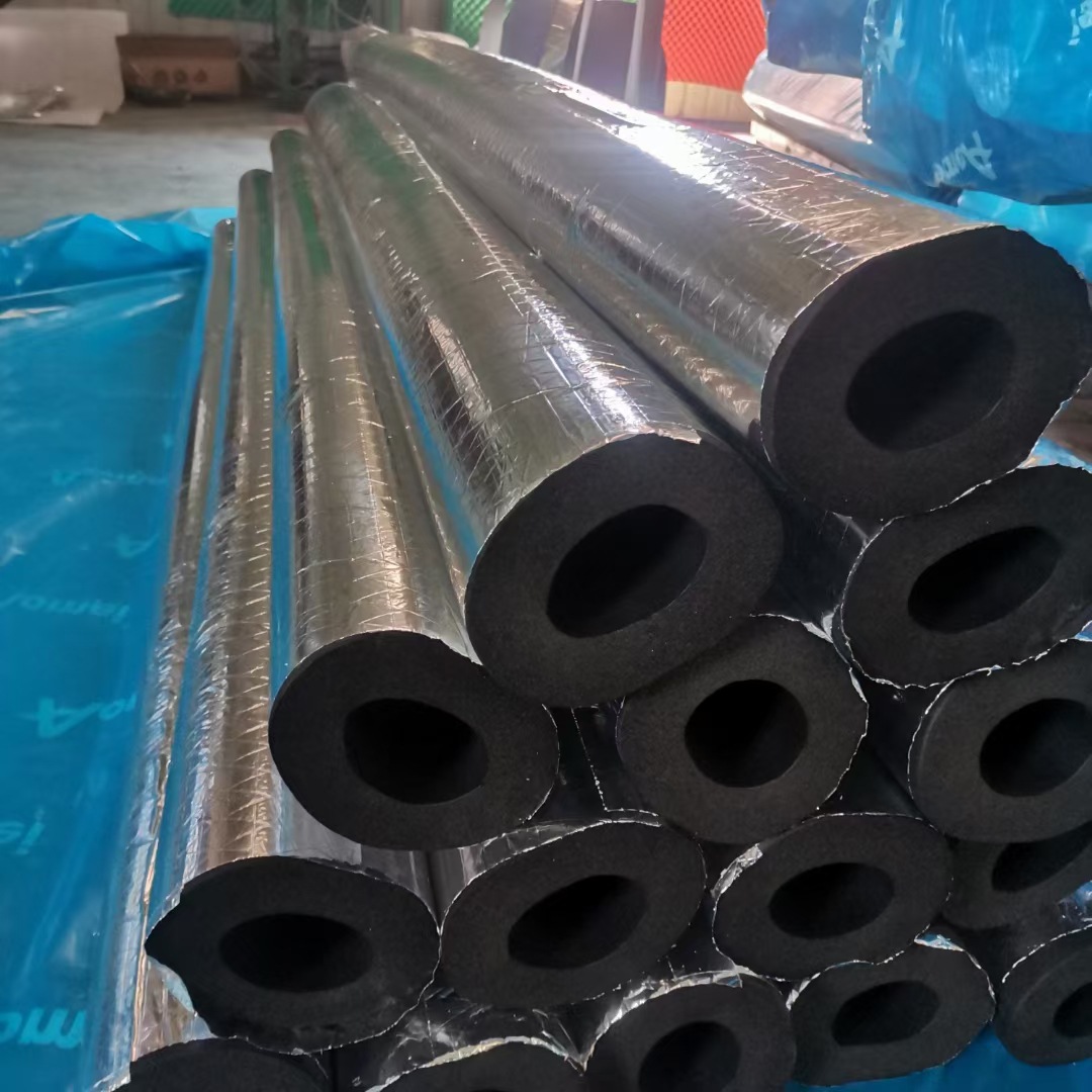 b1级保温管套阻燃防冻ppr海绵隔音加厚水管太阳能空调橡塑保温管